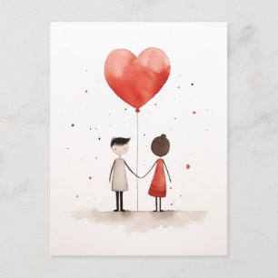 Love in Simplicity Postcard