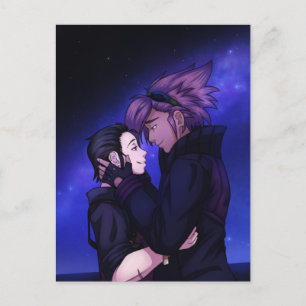 Love in Space Postcard