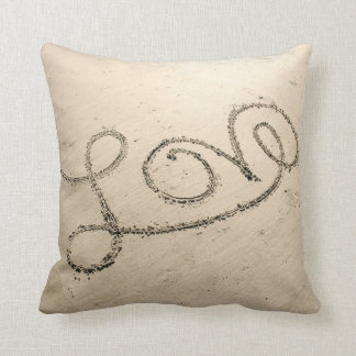 Love In The Sand Pillow