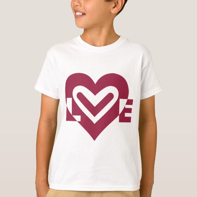 Love in Wine Purple T-Shirt (Front)