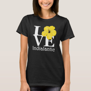 LOVE Indialantic Yellow Hibiscus T-Shirt
