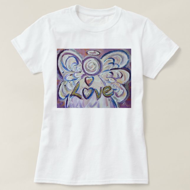 Love Inspiration Angel T-Shirt (Front Side) (Design Front)