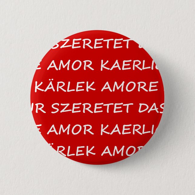Love International 2 Inch Round Button (Front)