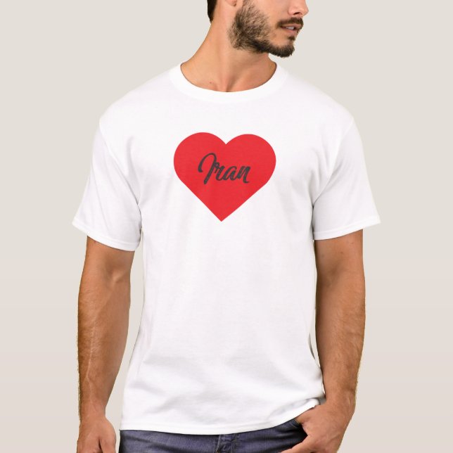 Love Iran T-Shirt (Front)