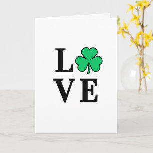 LOVE ireland Irish All Purpose Blank Card
