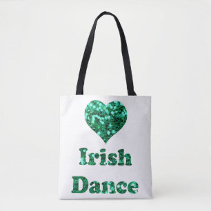 Love Irish Dance double-sided Tote Bag