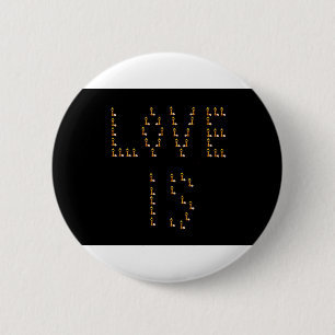 Love Is 2 Inch Round Button