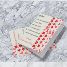 Love is a Blessing Valentine's Day Quote Card