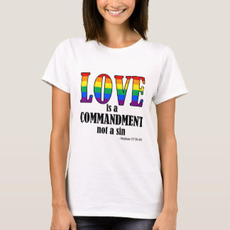 Love is a Commandment Basic Tee