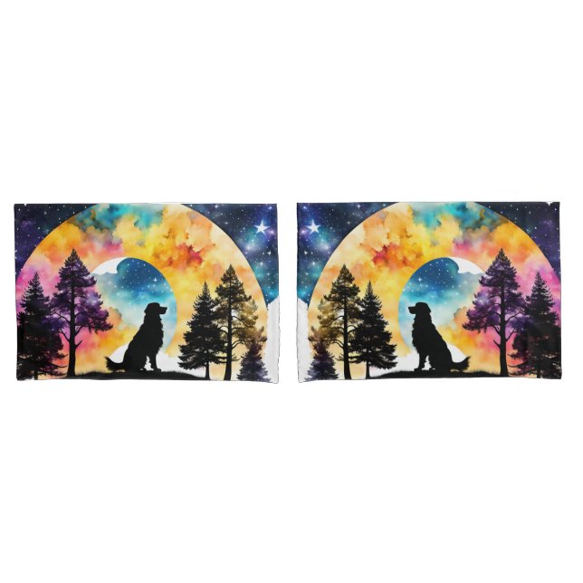 Love is a Dog waiting for you  Pillowcase (Front-Set)