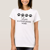 Love is a four-legged word Paw Prints