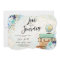 Love is a Journey Blue Floral Travel Bridal Shower