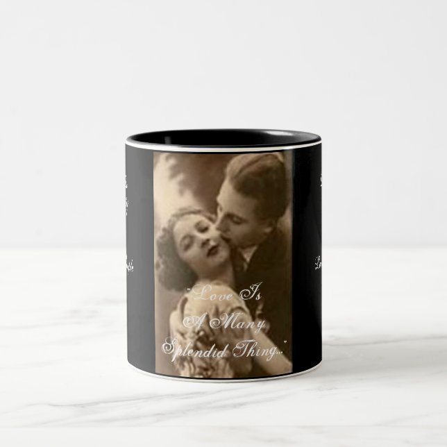 Love Is A Many Splendid Thing Engagement Party Mug (Center)