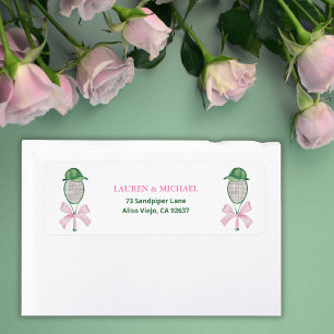 Love Is a Perfect Match Tennis BridalShower Return