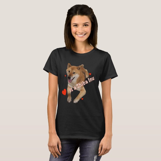 Love is a Shiba Inu T-Shirt (Front Full)