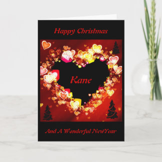 "Love Is Ablaze At Christmas"* Holiday Card