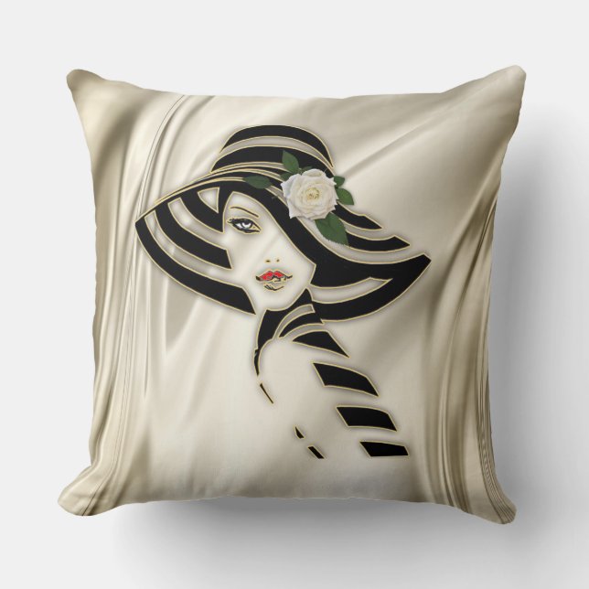 Love is All there is Wedding design Throw Pillow (Front)