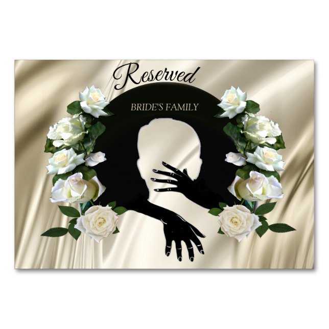 Love is All there is Wedding Reserved Card (Front)