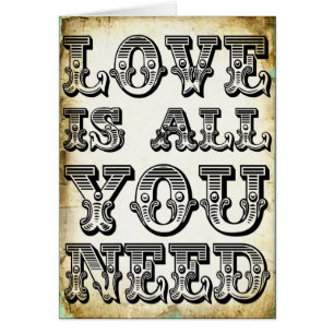 Love is All You Need