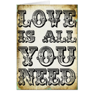 Love is All You Need