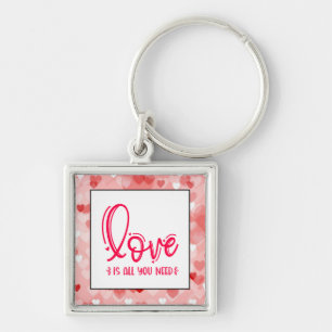 Love is All You Need-76756 Paper Bowls Keychain