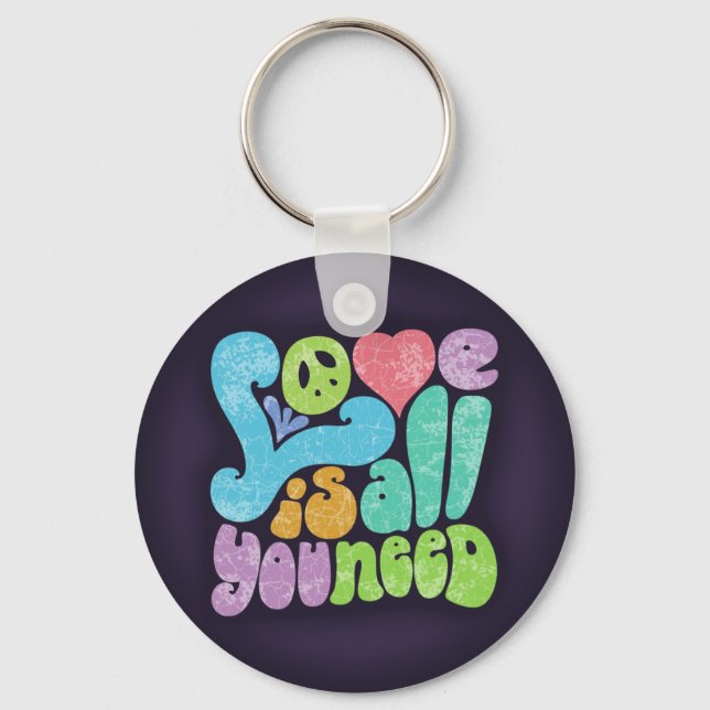 Love is All You Need II Keychain (Front)