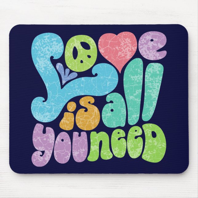 Love is All You Need II Mouse Pad (Front)