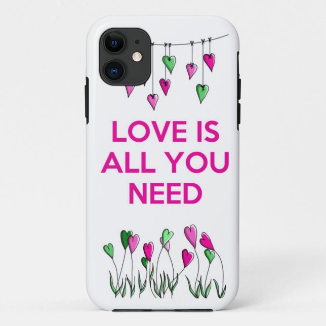 Love is all You Need.jpg Case-Mate iPhone Case (Back)