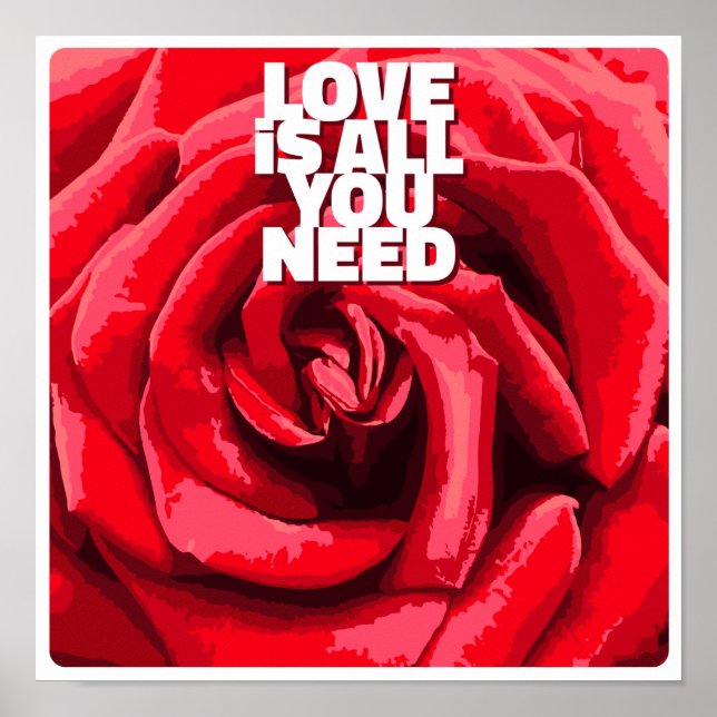 Love Is All You Need Poster (Front)