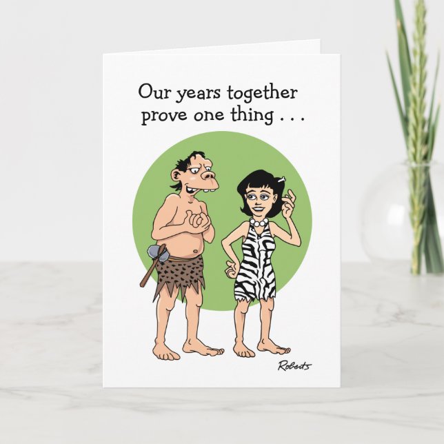 Love is... Anniversary Card (Front)