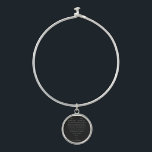 Love Is…Bangle Bracelet by H.G. Alexandre<br><div class="desc">Inspired Charm Bracelet - Love is … Poem in the shape of a heart
This Inspired Charm Bracelet with an original poetic inscription inspired by the power of LOVE,  written by H.G. Alexandre from @inspiredprose that has been carefully chosen and designed to wrap your heart in words of connection.</div>