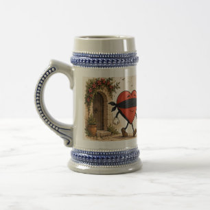 Love is blind الحب اعمى beer stein
