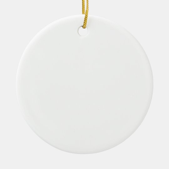 Love is Blind Foundation Ceramic Ornament