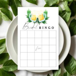 Love is brewing Bridal shower bingo game