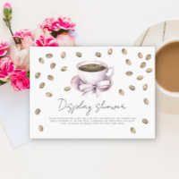 Love is brewing bridal shower Display shower