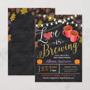 Love is Brewing Bridal Shower Invitation