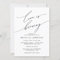 Love is Brewing, Bridal Shower Party Celebration