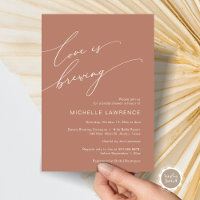 Love is Brewing, Bridal Shower Party Celebration