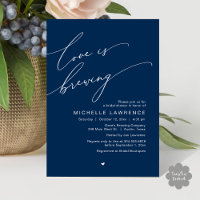 Love is Brewing, Bridal Shower Party Celebration