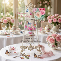 Love is Brewing Butterfly Bridal Shower Tea Party