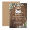 Love is brewing Coffee Bar Rustic Bridal Shower