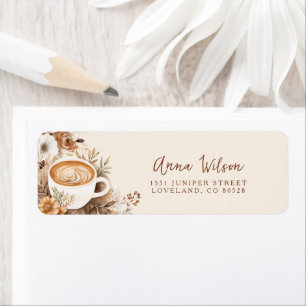 Love is Brewing Coffee Bridal Shower Address