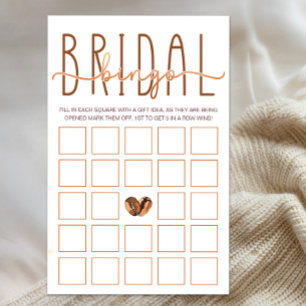 Love Is Brewing Coffee Bridal Shower Bingo Game