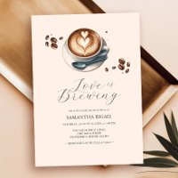 Love is Brewing Coffee Bridal Shower Coffee