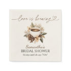 Love Is Brewing Coffee Bridal Shower 