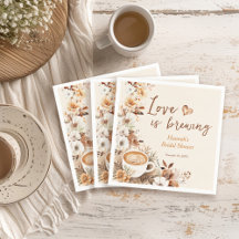 Love is Brewing Coffee Bridal Shower