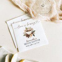 Love Is Brewing Coffee Bridal Shower 