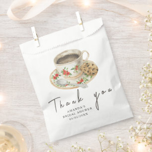 Love is brewing Coffee Bridal shower Thanks Favour Bag