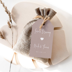 Love Is Brewing   Coffee or Tea Favour Tags