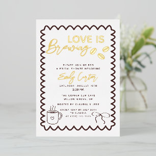 Love is Brewing Coffee Theme Bridal Shower